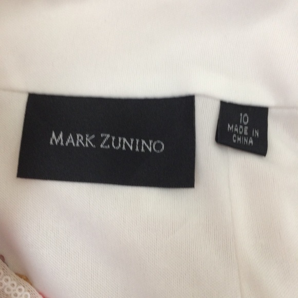 Mark Zunino cream sequined skirt - Picture 4 of 5